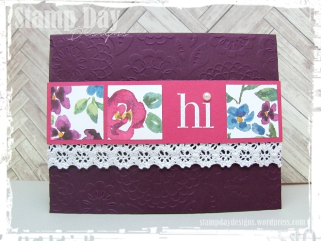 Stamp Day Designs, Hi Painted Blooms (1)