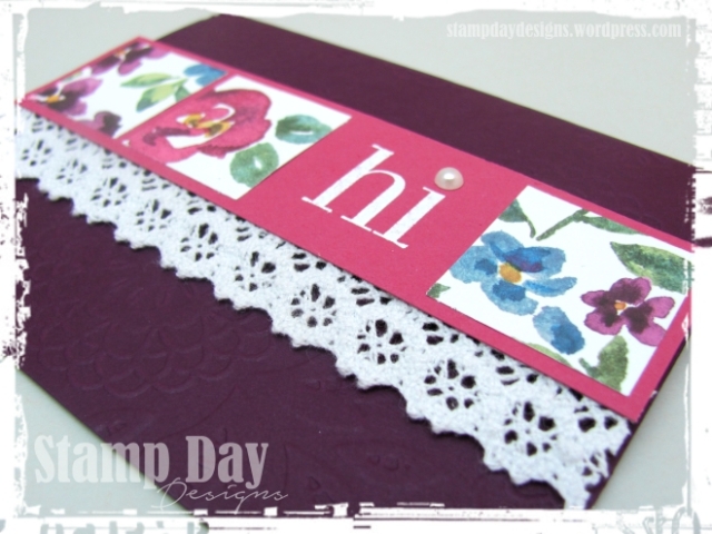 Stamp Day Designs, Hi Painted Blooms (2)