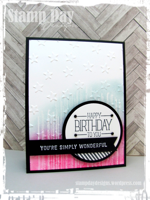 Stamp Day Designs, HB - You're Simply Wonderful (1)