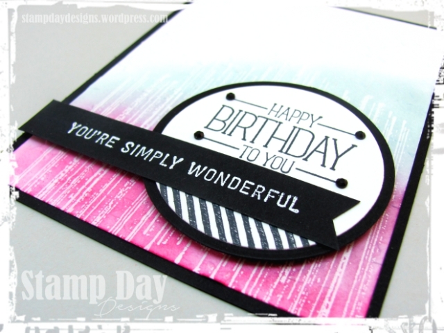 Stamp Day Designs, HB - You're Simply Wonderful (2)