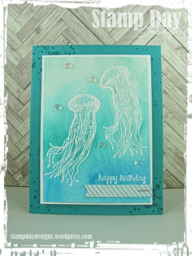 Stamp Day Designs, Jellyfish (1)