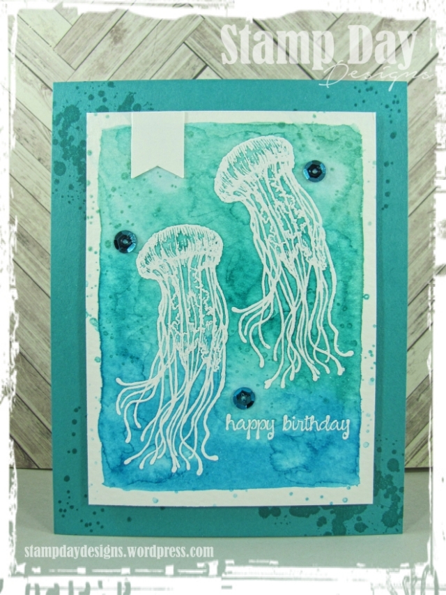 Stamp Day Designs, Jellyfish II (1)